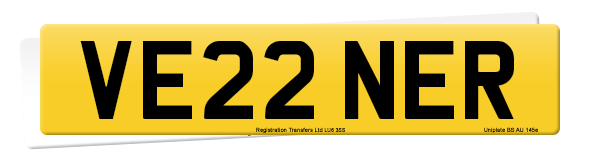 Registration number VE22 NER